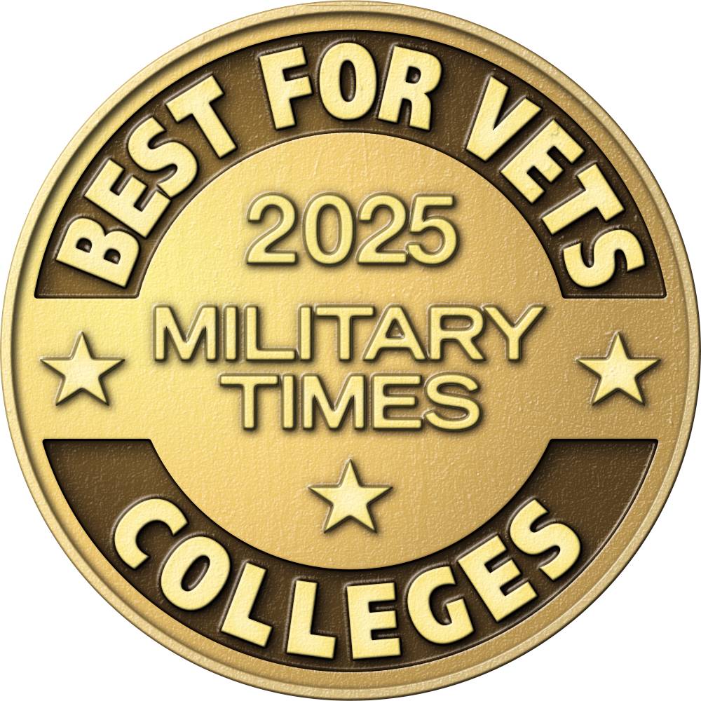 Best for Vets Colleges Medallion from 2025 Military Times